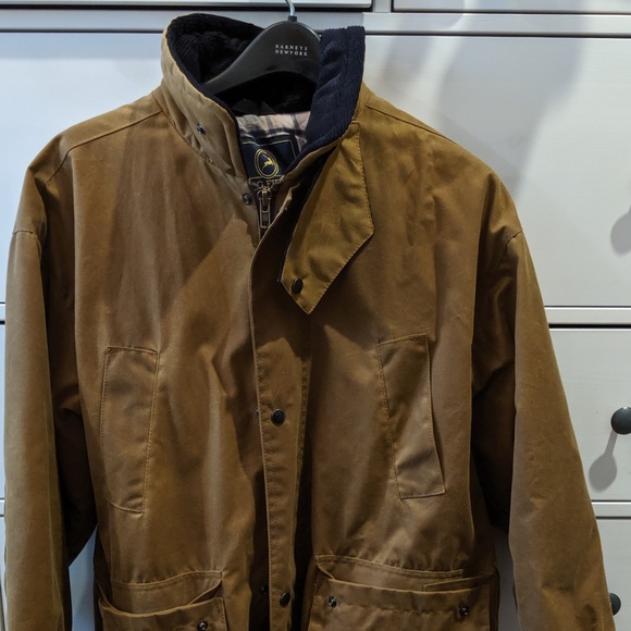 pg field waxed jacket